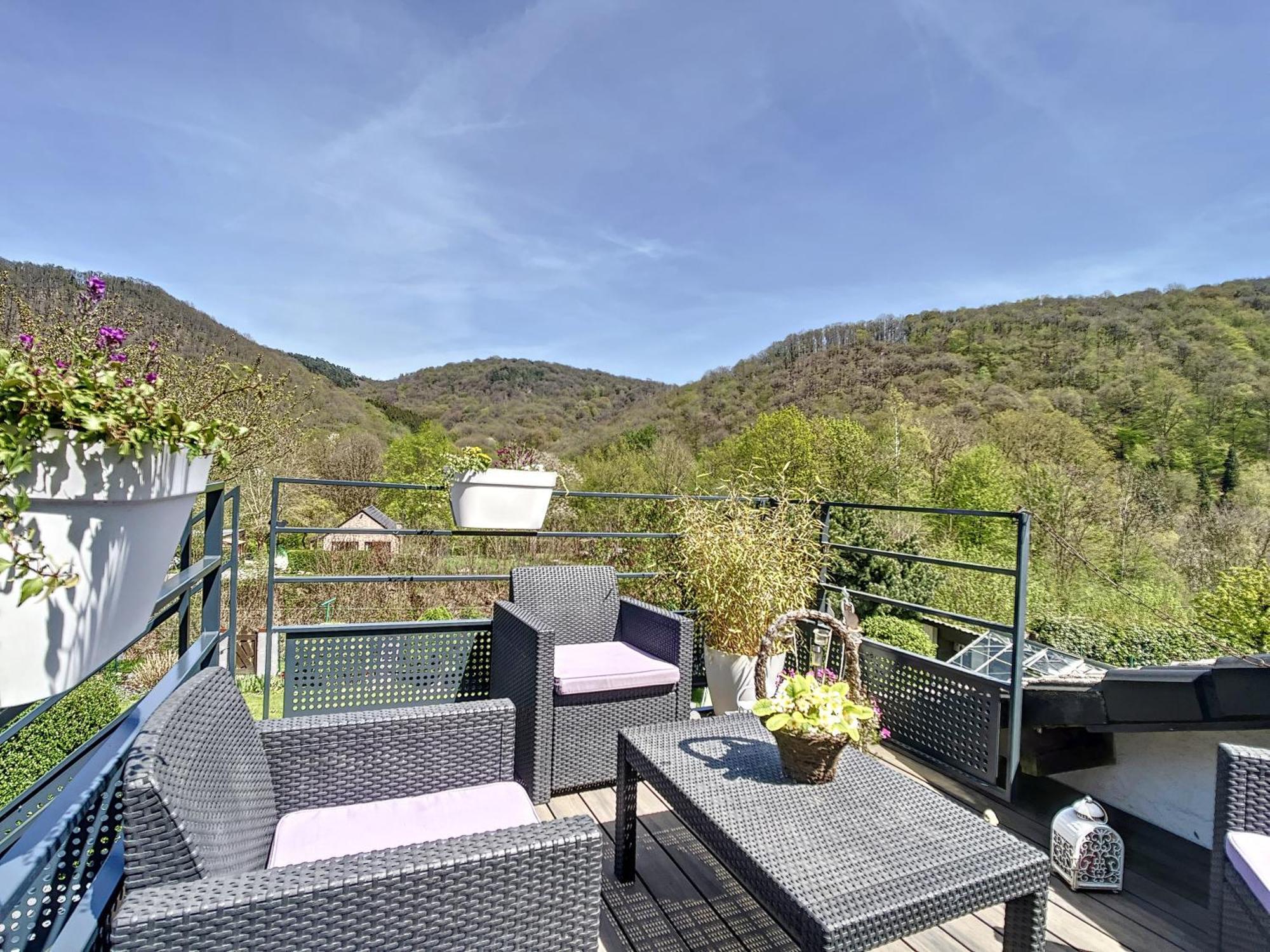 Ferienwohnung Au Chat'Moineau Aywaille Exterior foto